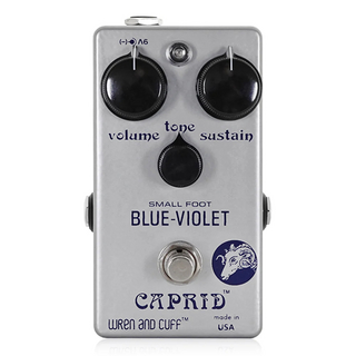 Wren and Cuff Creationsレナンドカフ Blue-Violet Caprid Small Foot ファズ ギターエフェクター