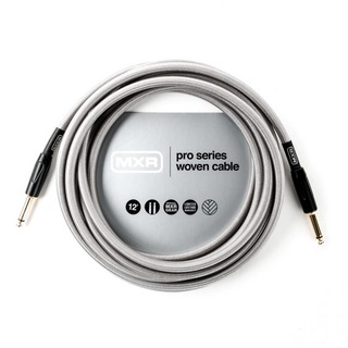 MXRDCIW12 12FT PRO SERIES WOVEN INSTRUMENT CABLE STRAIGHT-STRAIGHT ギターケーブル