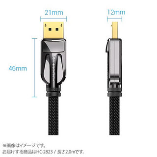 VENTIONDP Male to Male Cable 2M Black