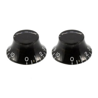 ALLPARTSSET OF 2 BLACK BELL KNOBS/PK-0140-023【お取り寄せ商品】