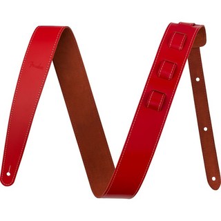 Fender2 Essentials Leather Strap (Red) [0990642109]