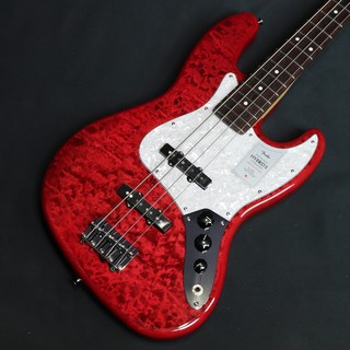 Fender 2024 Collection Made in Japan Hybrid II Jazz Bass QMT Rosewood Fingerboard Red Beryl 【横浜店】