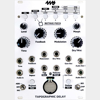 4msPedals Tapographic Delay【展示品】