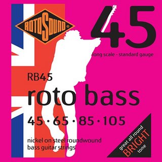 ROTOSOUNDRoto Bass RB45 Standard 45-105 Long Scale ベース弦【池袋店】