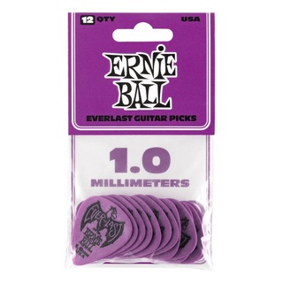 ERNIE BALLアーニーボール ERNIE BALL Everlast Guitar Picks ＃9193 Purple 1.00mm 12枚入り