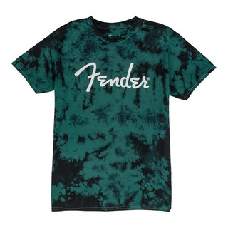 Fender フェンダー Tie-Dye Logo T-Shirt Blue Lサイズ Tシャツ