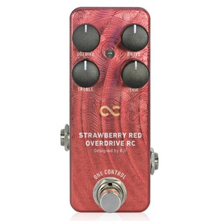ONE CONTROL ワンコントロール Strawberry Red Overdrive RC オーバードライブ ギターエフェクター