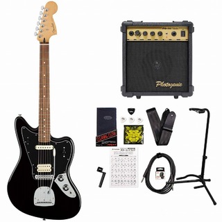 FenderPlayer Series Jaguar Black Pau Ferro PG-10アンプ付属エレキギター初心者セット【WEBSHOP】