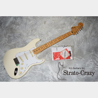 Fender2015 Jimi Hendrix Signature Stratocaster Olympic White/Maple neck  "Brand-New"