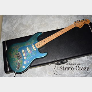 Fender JapanE Serail# 80s Blue Flower Stratocaster ST72-75BFL