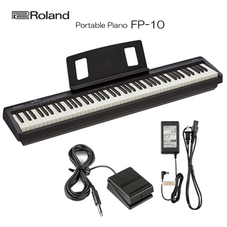 Roland 電子ピアノ 88鍵盤 FP-10 Roland 鍵盤タッチが良いデジタルピアノ