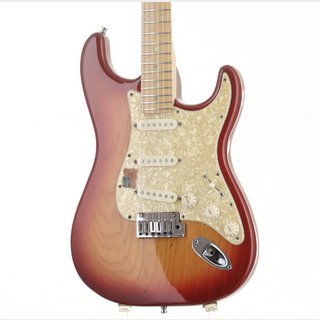 Fender American Deluxe Stratocaster Ash Aged Cherry Sunburst  / Maple 2006 【渋谷店】