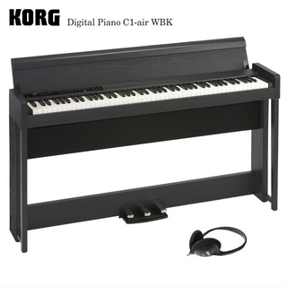 KORG【Bluetooth対応】電子ピアノ C1-air ウッデンブラック KORG C1-air WBK