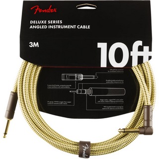 Fender フェンダー Deluxe Series Instrument Cables SL 10' Tweed ギターケーブル