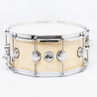 dwCollector's Pure Maple Snare Drum VLT 14×6.5 / Satin Natural [DW-CLV1465SD/SO-NAT/C]