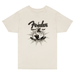 FenderWorld Tour T-Shirt Vintage White L Tシャツ 半袖