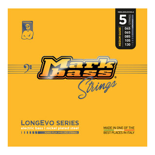 Markbass Strings MAK-S/5LEN45130 LONGEVO Series nano-film nickel 45-130 5弦ベース弦