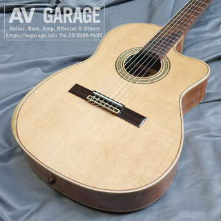 A.C.ZEMAITIS CAC-100CW-CE-AR Electric Gut Guitar