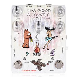 Animals PedalFirewood Acoustic D.I. MKII《アコギ用イコライザー/DI》【オンラインストア限定】
