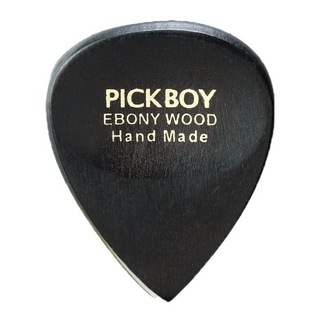 PICKBOY GP-EB/1 Ebony Standard ギターピック×10枚