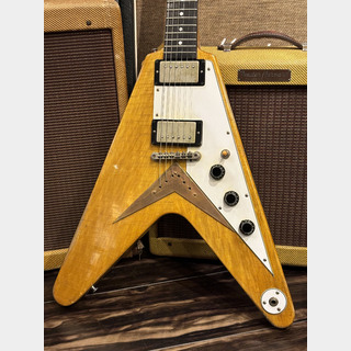 Sonic GuitarsFlying V Korina 1958 Aged Replica