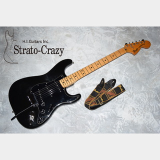 Fender Stratocaster '80 Black/Maple neck "Clean"