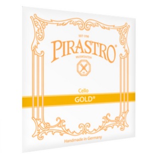 Pirastro ピラストロ チェロ弦 Gold ゴールド 235200 D線 ガット/アルミ