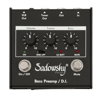 Sadowsky SBP-1 Bass Preamp V2 Bass Preamp/DI 【プリアンプ】