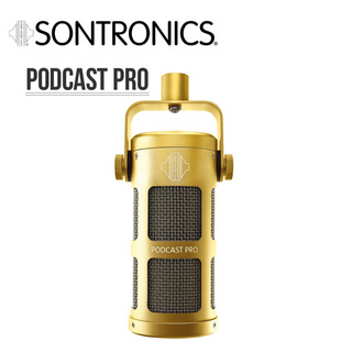 SONTRONICS PODCAST PRO -Gold- │ ダイナミック・マイクロフォン