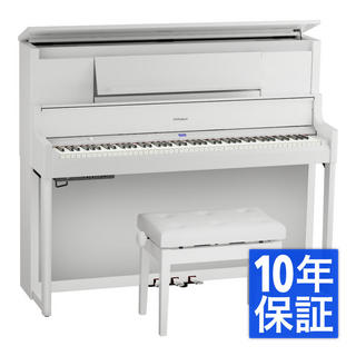 Roland【組立設置無料サービス中】 ローランド LX-9-PWS 電子ピアノ 高低自在椅子付き ホワイト 白塗鏡面