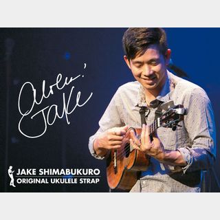 JAKE SHIMABUKURO Original Ukulele Strap ジェイク・シマブクロ ウクレレ ストラップ【WEBSHOP】