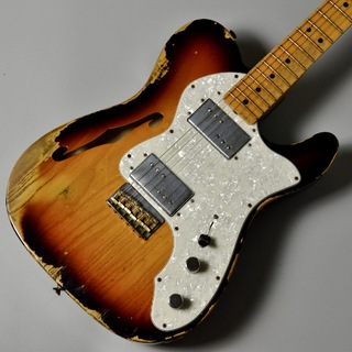 Fender limited 72 telecaster thinline mpl customshop heavy relic