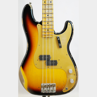Fender Custom Shop 1958 Precision Bass Heavy Relic / 3Tone Sunburst