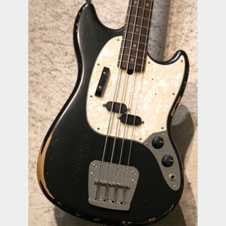Fender 【良杢指板個体!!】JMJ Road Worn Mustang Bass -Black-【3.45kg】