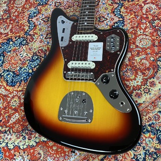 FenderMade in Japan Traditional 60s Jaguar Rosewood Fingerboard - 3-Color Sunburst【現物画像】