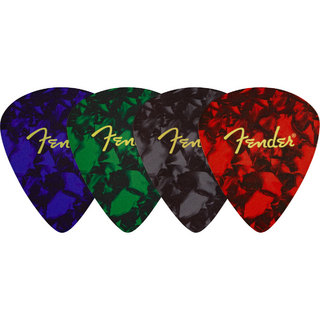 FenderPick Shape Logo Coasters 4-Pack Multi-Color コースター 4枚セット