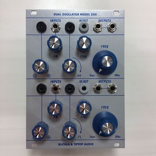 Tiptop AudioModel 258t Dual Oscillator ユーロラック モジュラーシンセサイザー【店頭展示品】