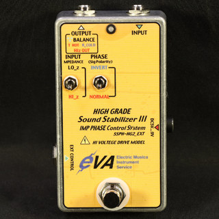 EVA DENSHI HIGH GRADE Sound Stabilizer III IMP PHASE Control System SSPH-HG2 EXT Footswitch Cu【WEBSHOP】