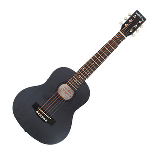 Sepia Crue W60 BLK (Black) ミニギター アコースティックギター 小型 軽量 ブラック 黒