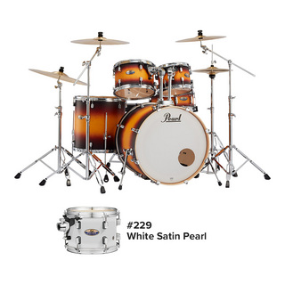 PearlDMP825S/C-2CSN #229 White Satin Pearl【先着ドラムマット&ラバーパッドセットプレゼント!～5/8】