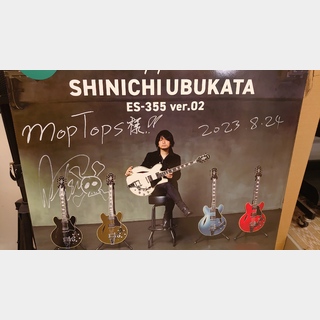 Epiphone SHINICHI UBUKATA ES-355 ver.02(Sixties Cherry)