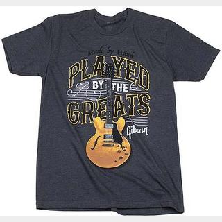 Gibson Played By The Greats Tee (Charcoal) Large GA-PBIMLG
