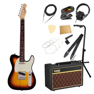 Fender MIJ Junior Collection Telecaster RW 3TS エレキギター VOXアンプ付き 入門11点 初心者セット