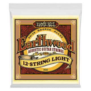ERNIE BALLアーニーボール 2010 Earthwood Light 12-String 80/20 Bronze 9-46 Gauge アコースティックギター弦