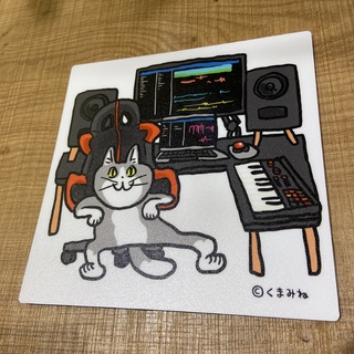 島村楽器アミュプラザ博多店DTM作曲猫マウスパッド