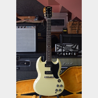 Gibson Custom Shop Murphy Lab 1963 SG Special Classic White Ultra Light Aged