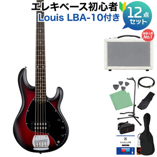 Sterling by MUSIC MANSTINGRAY RAY5 RRBS 5弦ベース初心者12点セット 【島村楽器で一番売れてるベースアンプ付】 アクティブ