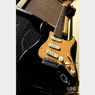 FenderStratocaster "Slab Board"  [Refnished] / 1962~63