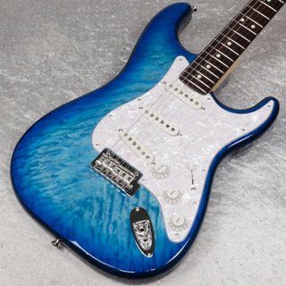 FenderISHIBASHI FSR Made in Japan Hybrid II Stratocaster Transparent Blue Burst【新宿店】