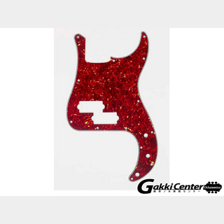 ALLPARTS Red Tortoise Pickguard for Precision Bass/8042